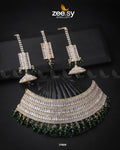 Sumayah's Choker Necklace - by - Libasekhas UK - Registered Vendor of : Zeesy - 100% Original Designer Dresss