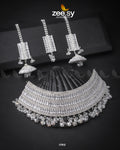 Sumayah's Choker Necklace - by - Libasekhas UK - Registered Vendor of : Zeesy - 100% Original Designer Dresss