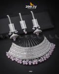 Sumayah's Choker Necklace - by - Libasekhas UK - Registered Vendor of : Zeesy - 100% Original Designer Dresss
