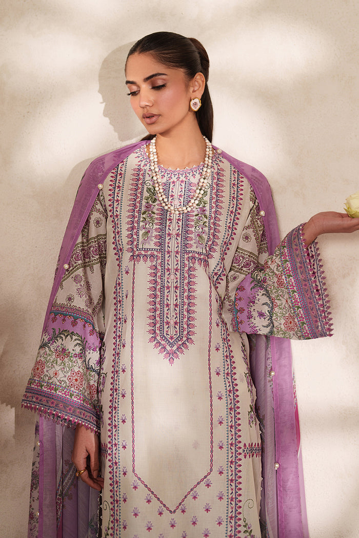 Baroque | Luxury Pret Summer | UF-4411 - by Libasekhas UK - Registered Vendor of : Baroque - 100% Original Designer Dress