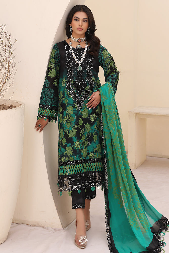 Charizma | Naranji Embroidered Lawn 24 | CN4-007 - Luxury -  Libasekhas