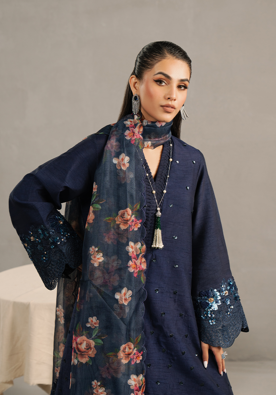 Zarqash | Silk Edit | ZQS 001 AMAYA - by - Libasekhas UK - Registered Vendor of : Zarqash - 100% Original Designer Dresss
