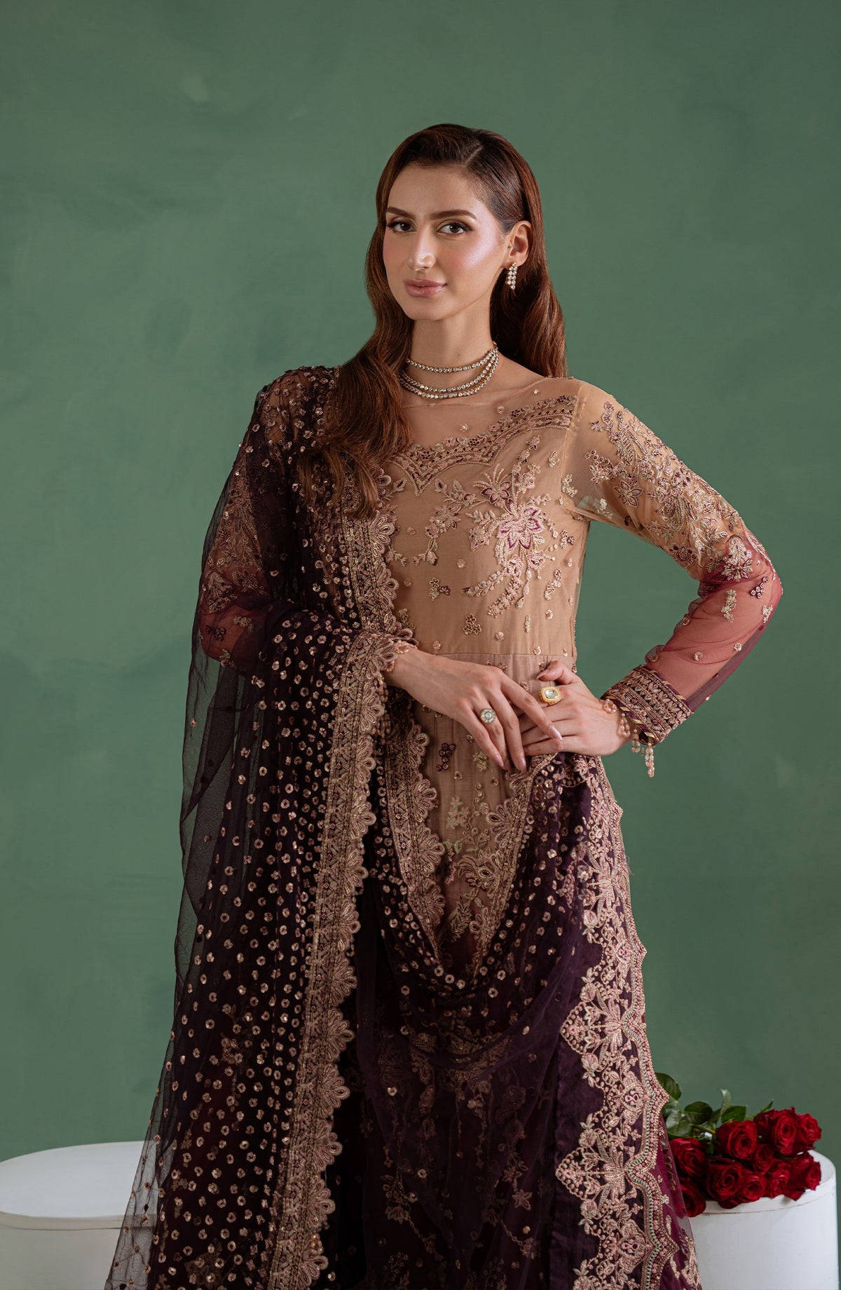 Eleshia | Zarin Wedding Formals 26 | Noore - by Libasekhas UK - Registered Vendor of : Eleshia - 100% Original Designer Dress