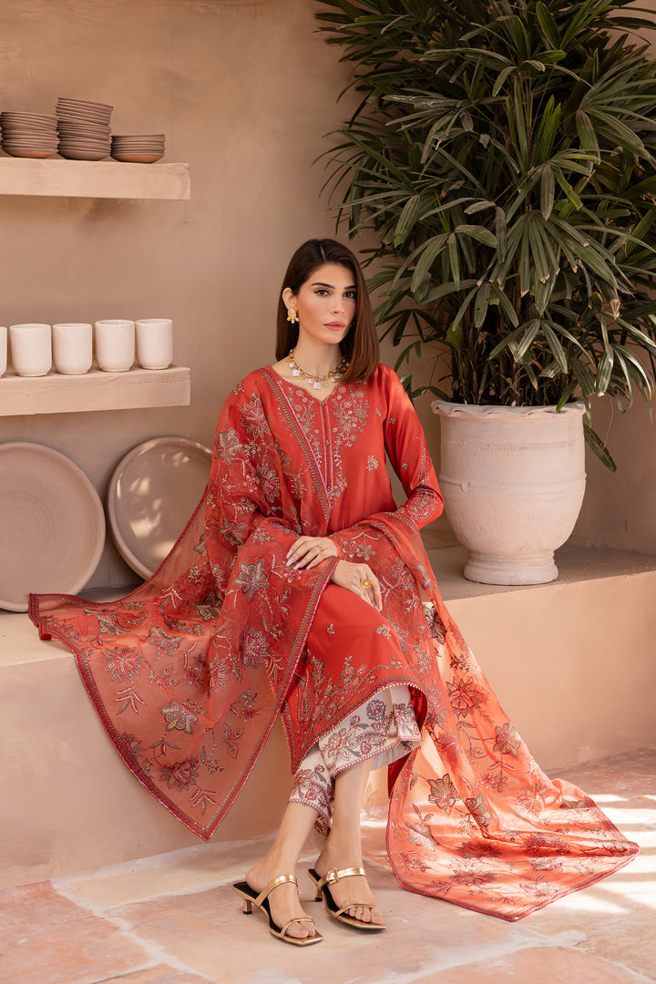 Batik | Ophelia Luxury Pret | Oran - by - Libasekhas UK - Registered Vendor of : Batik - 100% Original Designer Dresss