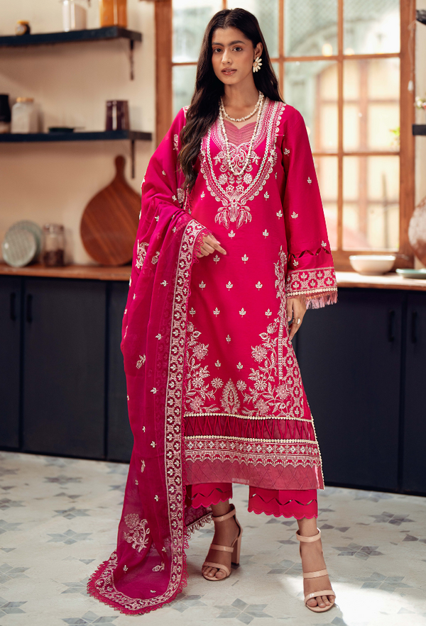 Humdum | Lala Rukh Lawn | Lalarukh - D06 - by - Libasekhas UK - Registered Vendor of : Humdum - 100% Original Designer Dresss