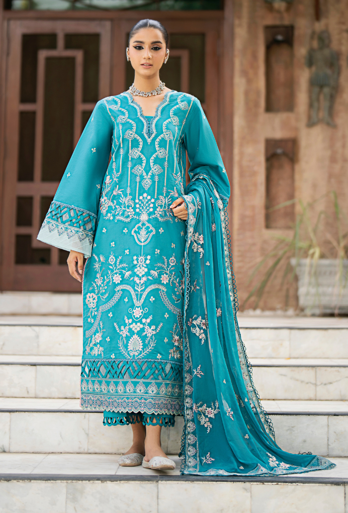Humdum | Selin Lawn 25 | Selin - D01 - by - Libasekhas UK - Registered Vendor of : Humdum - 100% Original Designer Dresss