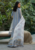 Layla Chatoor | Luxury Pret | Periwinkle Tunic - by Libasekhas UK - Registered Vendor of : Layla Chatoor - 100% Original Designer Dress