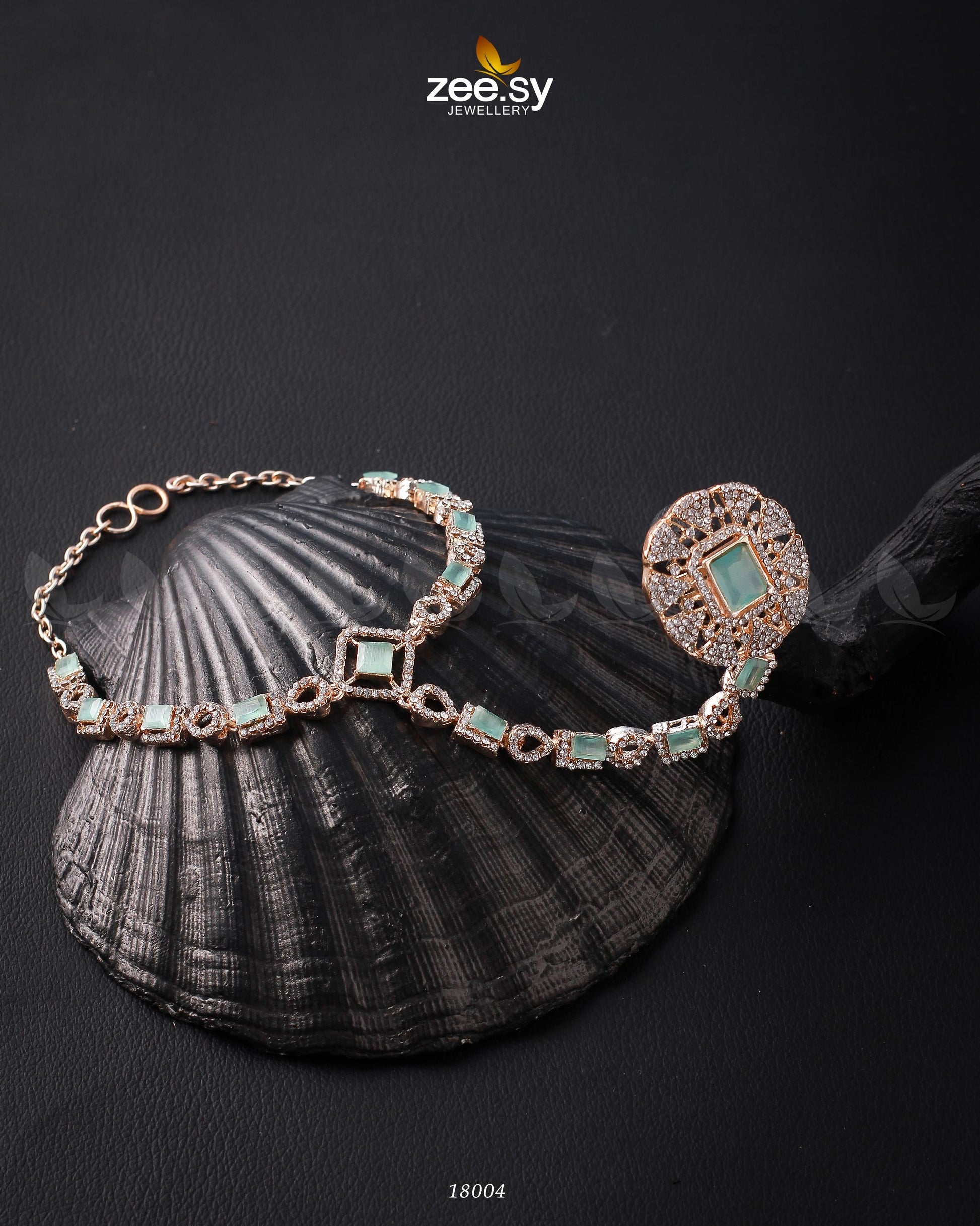 Delicate Anja Accessories - by - Libasekhas UK - Registered Vendor of : Zeesy - 100% Original Designer Dresss