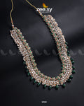 Portulaca Mala Necklace - by - Libasekhas UK - Registered Vendor of : Zeesy - 100% Original Designer Dresss