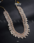 Portulaca Mala Necklace - by - Libasekhas UK - Registered Vendor of : Zeesy - 100% Original Designer Dresss