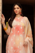 Cross Stitch | Premium Lawn 24 | PEACH BLUSH - by - Libasekhas UK - Registered Vendor of : Cross Stitch - 100% Original Designer Dresss