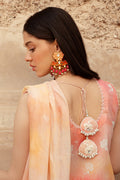 Cross Stitch | Premium Lawn 24 | PEACH BLUSH - by - Libasekhas UK - Registered Vendor of : Cross Stitch - 100% Original Designer Dresss