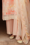 Cross Stitch | Premium Lawn 24 | PEACH BLUSH - by - Libasekhas UK - Registered Vendor of : Cross Stitch - 100% Original Designer Dresss