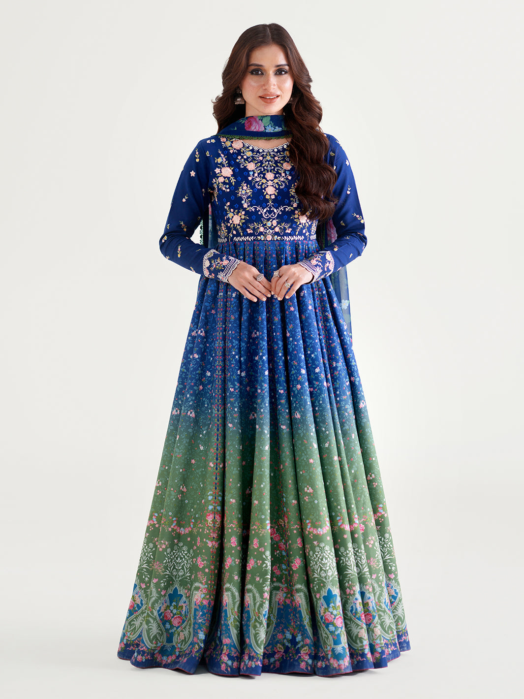 Bin Ilyas | Amour Luxury Lawn 26 | 189-A - by Libasekhas UK - Registered Vendor of : Bin Ilyas - 100% Original Designer Dress
