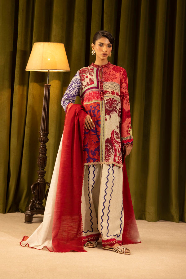 Sana Safinaz | Muzlin Winter 25 | 018A - by Libasekhas UK - Registered Vendor of : Sana Safinaz - 100% Original Designer Dress