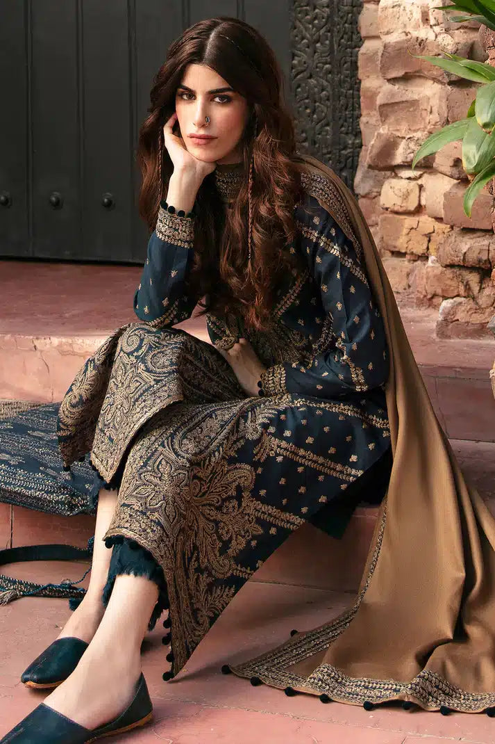 Jazmin | Dastaan Luxury Winter 23 | D2 - by - Libasekhas UK - Registered Vendor of : Jazmin - 100% Original Designer Dresss