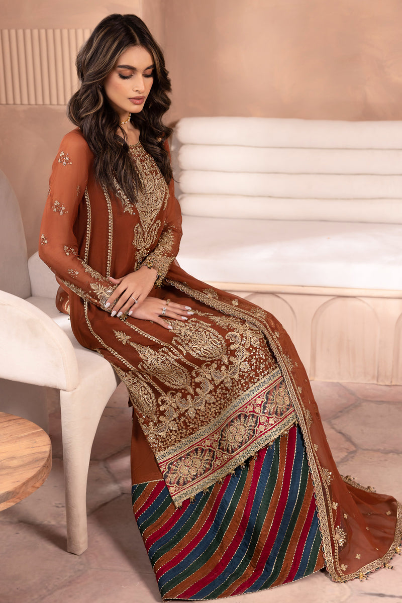 Jazmin | Formals Collection | CHIFFON UC-3040 - by - Libasekhas UK - Registered Vendor of : Jazmin - 100% Original Designer Dresss