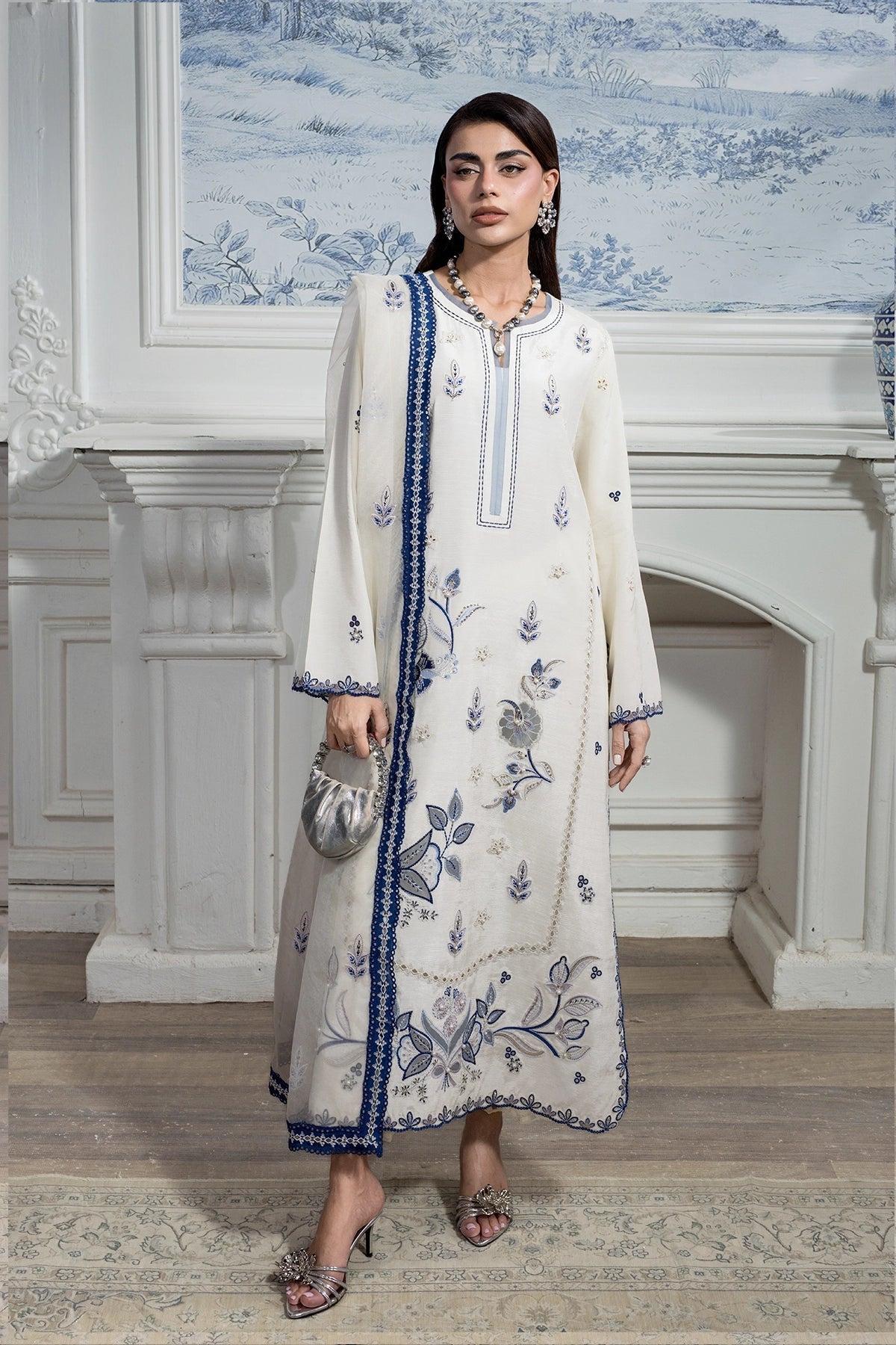 Rangrasiya | Lumeire Silk | Luna - by Libasekhas UK - Registered Vendor of : Rangrasiya - 100% Original Designer Dress