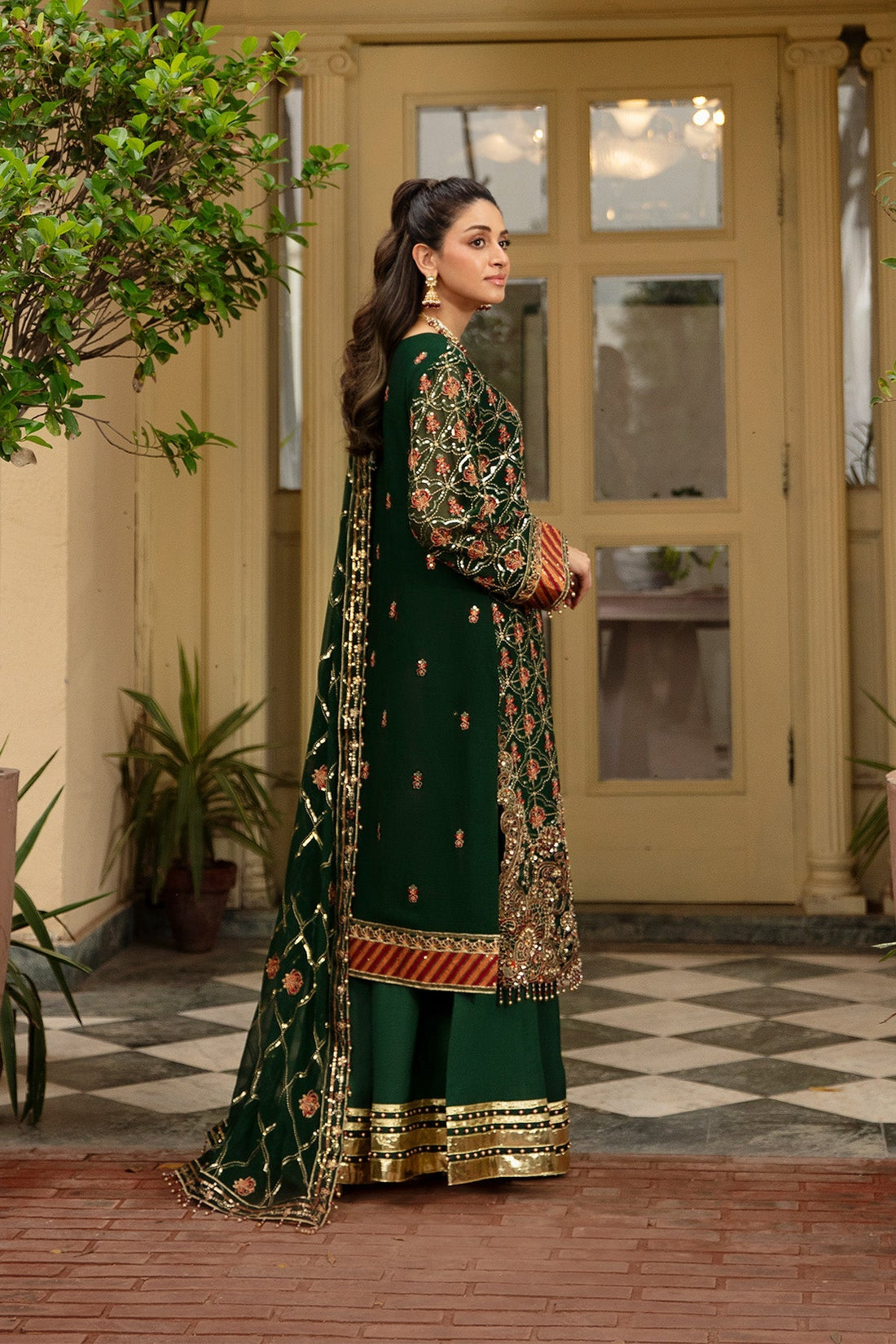 Raeesa Premium | Dehleez Formals | Dl 1038 - by Libasekhas UK - Registered Vendor of : Raeesa Premium - 100% Original Designer Dress