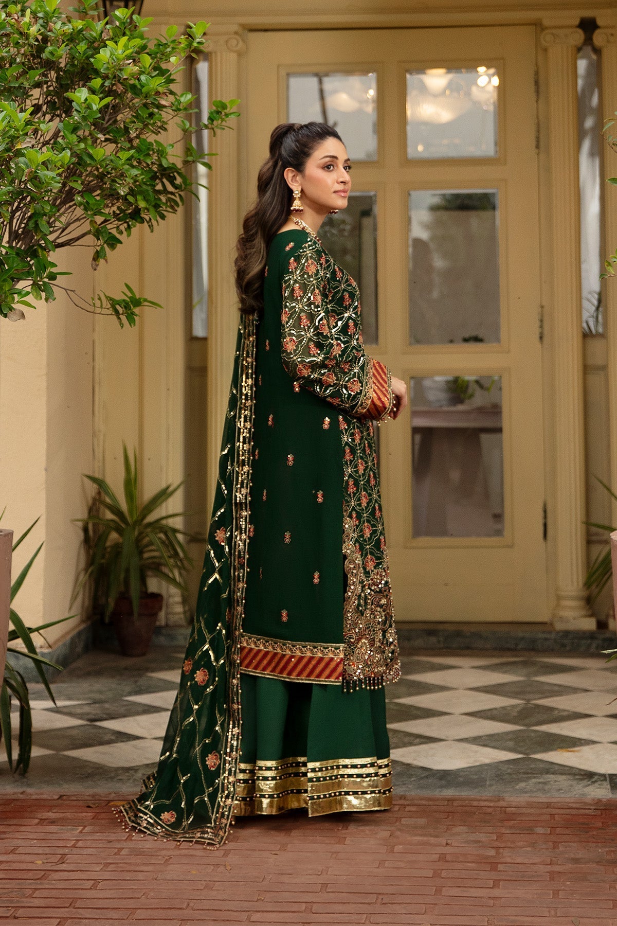 Raeesa Premium | Dehleez Formals | Dl 1038 - by Libasekhas UK - Registered Vendor of : Raeesa Premium - 100% Original Designer Dress