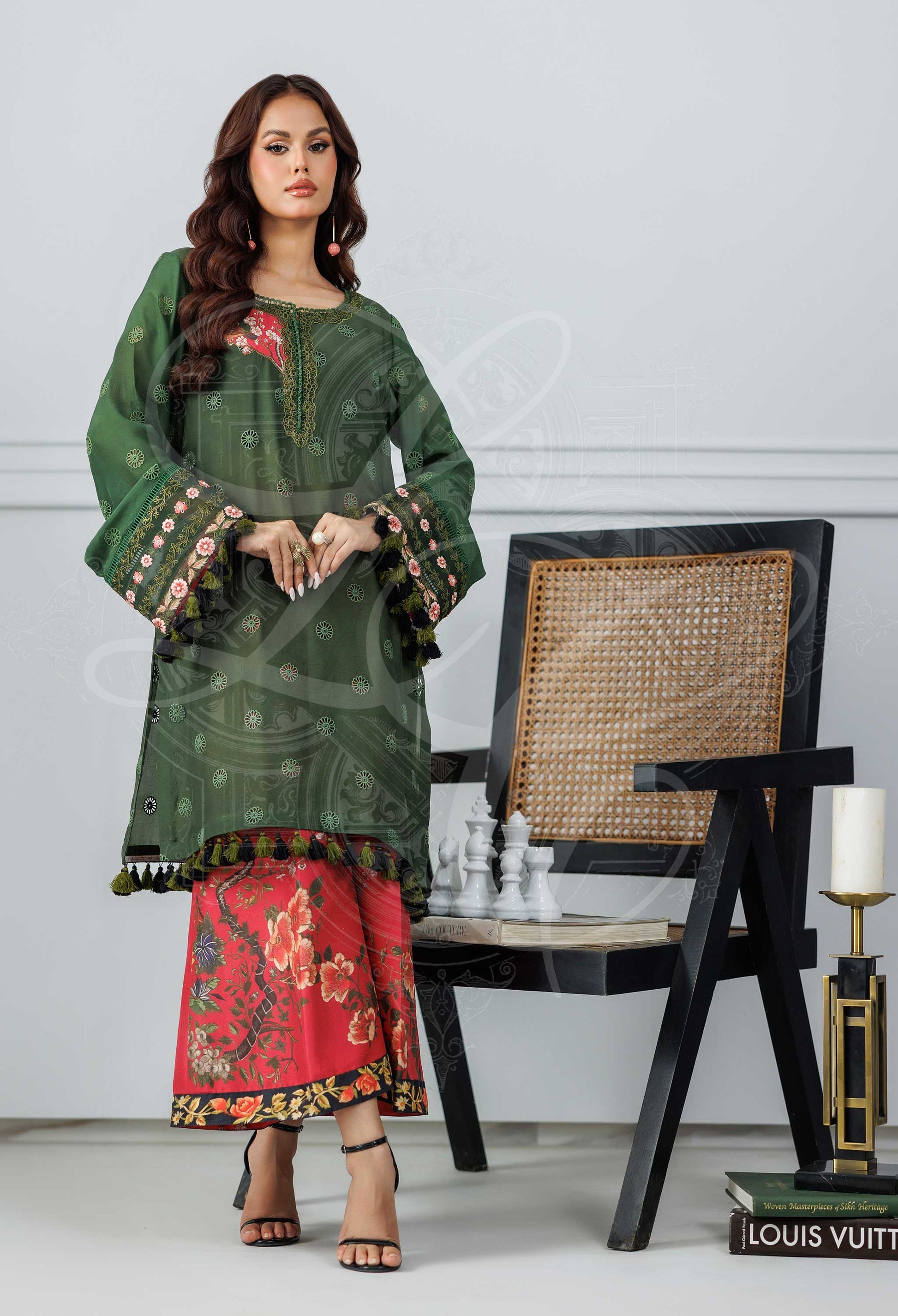 Layla Chatoor | Pret A Porter | LC-33 - by Libasekhas UK - Registered Vendor of : Layla Chatoor - 100% Original Designer Dress