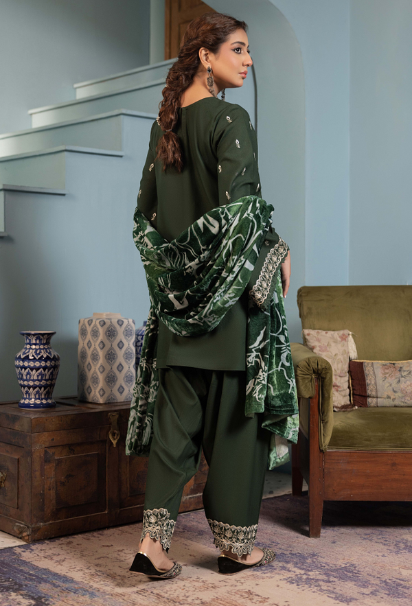 Humdum | Zouq 25 | D09 - by Libasekhas UK - Registered Vendor of : Humdum - 100% Original Designer Dress