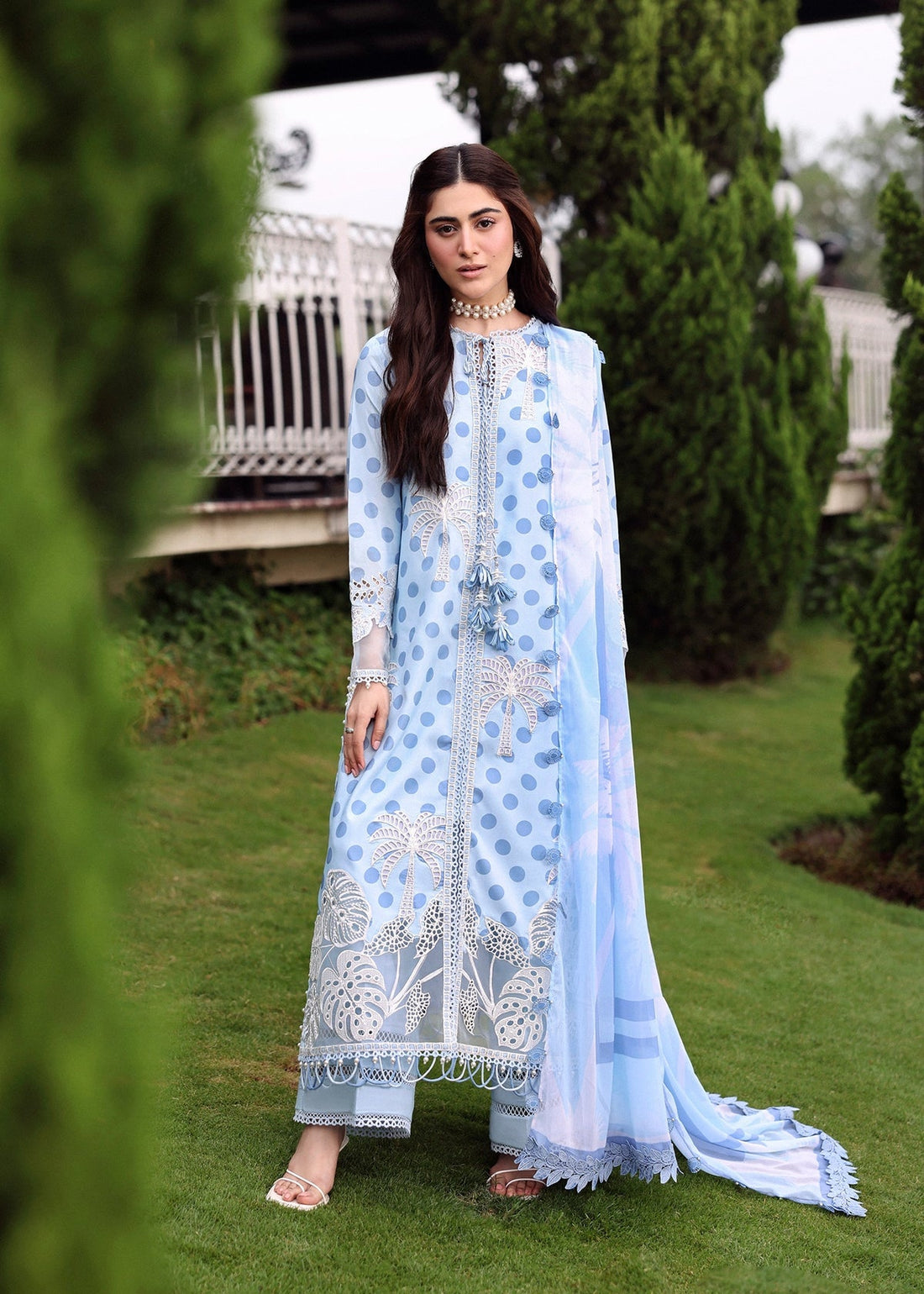 Sardinia | Embroidered Lawn Edit 26 | Palm Breeze - by Libasekhas UK - Registered Vendor of : Afrozeh - 100% Original Designer Dress