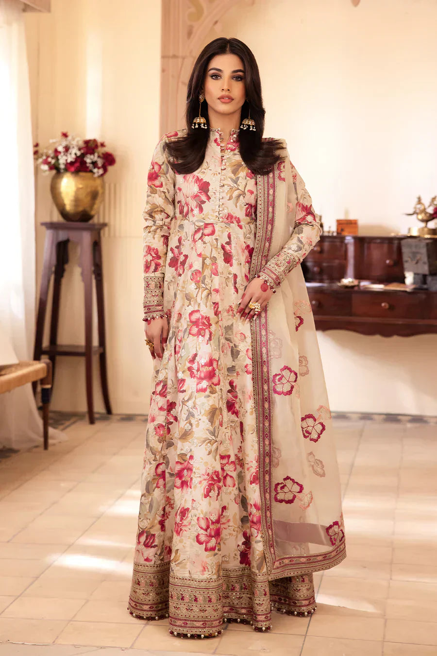 Iznik | Nani Ka Ghar | NKG-05 - by - Libasekhas UK - Registered Vendor of : Iznik - 100% Original Designer Dresss