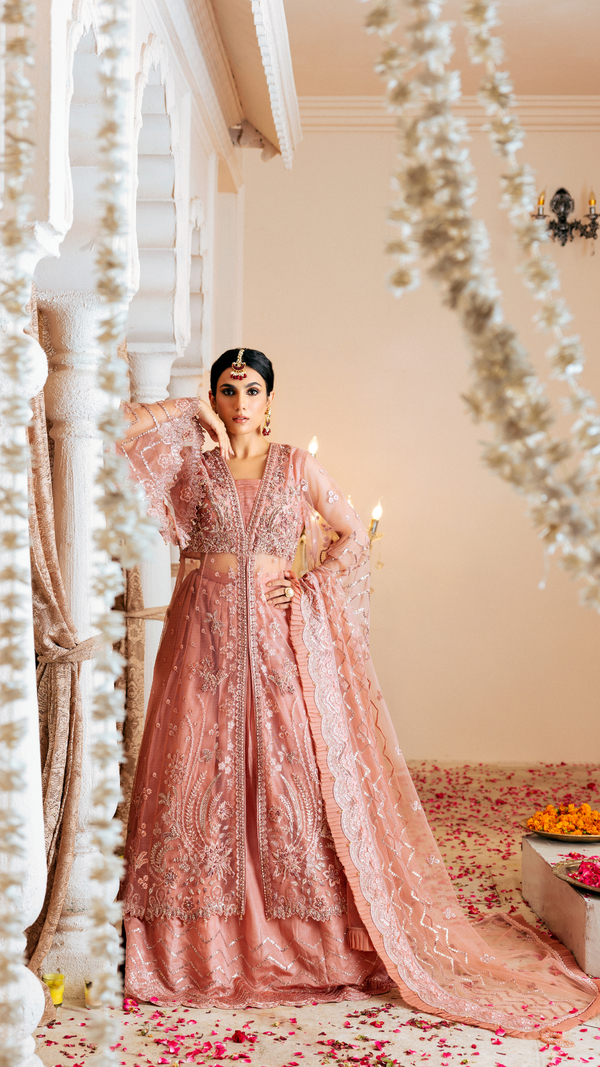 Zebtan | Zircon Wedding Formals | SHABNAM ZQ-07 - by - Libasekhas UK - Registered Vendor of : Zebtan - 100% Original Designer Dresss