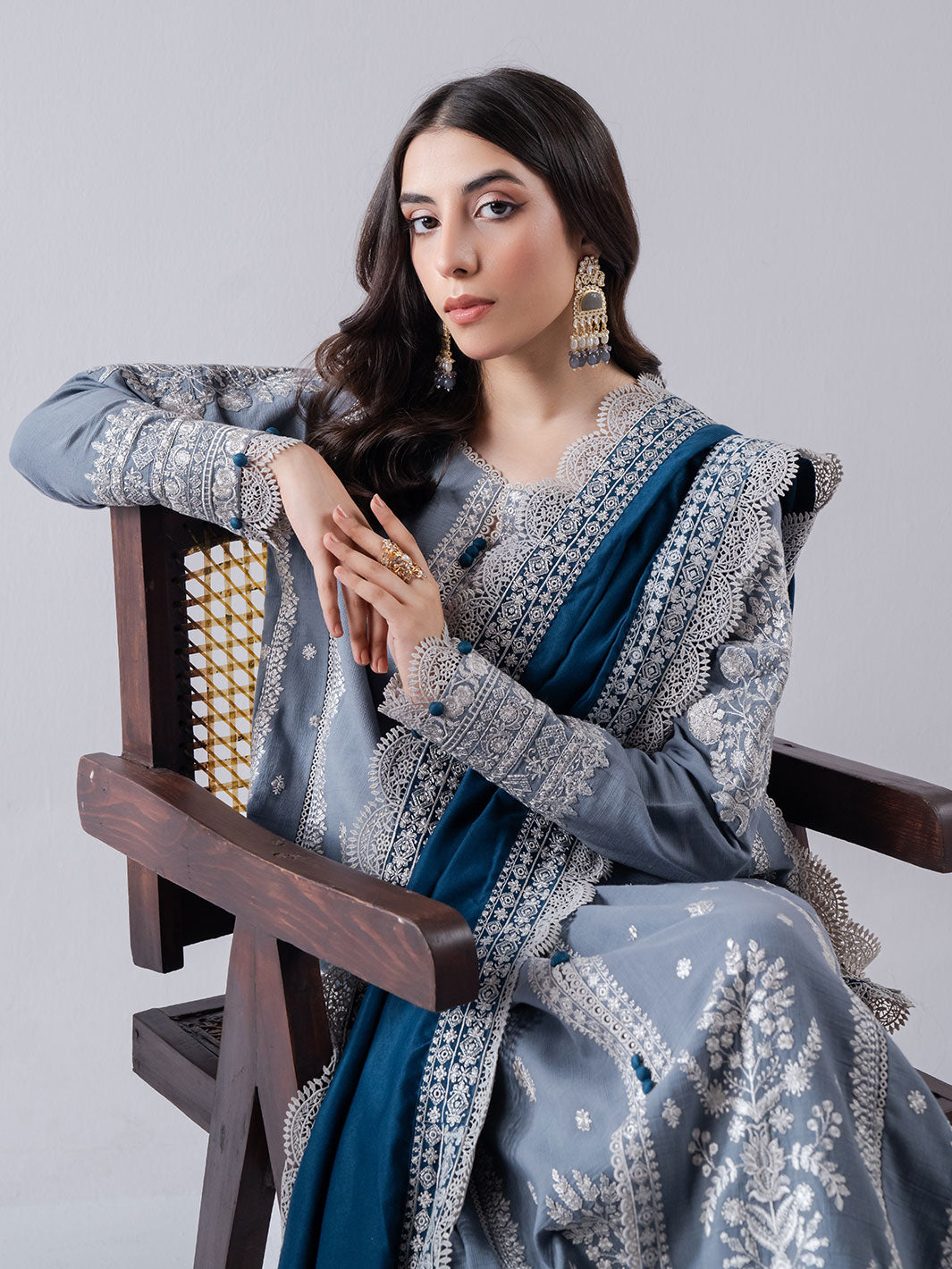 Faiza Faisal | Winter Edit 2024 | ELAAF - by - Libasekhas UK - Registered Vendor of : Faiza Faisal - 100% Original Designer Dresss