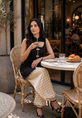 Zarqash | Silk Edit 26 | Midnight Poise - by Libasekhas UK - Registered Vendor of : Zarqash - 100% Original Designer Dress