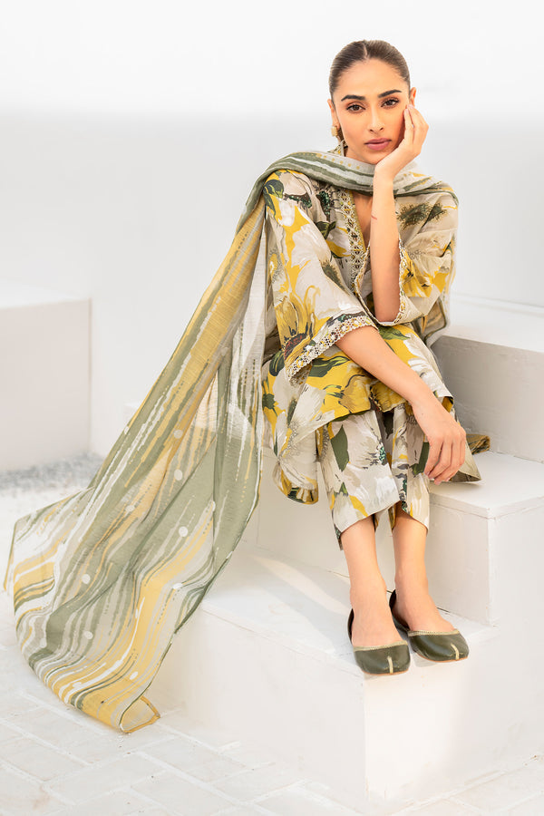 Baroque | Luxury Pret 24 | LAWN UF-669 - by - Libasekhas UK - Registered Vendor of : Baroque - 100% Original Designer Dresss