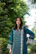Raeesa Premium | Amani Lawn 26 | AM-006 ZARIA - by Libasekhas - Registered Vendor of : Raeesa Premium - 100% Original Designer Dress