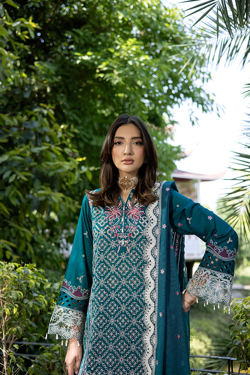 Raeesa Premium | Amani Lawn 26 | AM-006 ZARIA - by Libasekhas - Registered Vendor of : Raeesa Premium - 100% Original Designer Dress