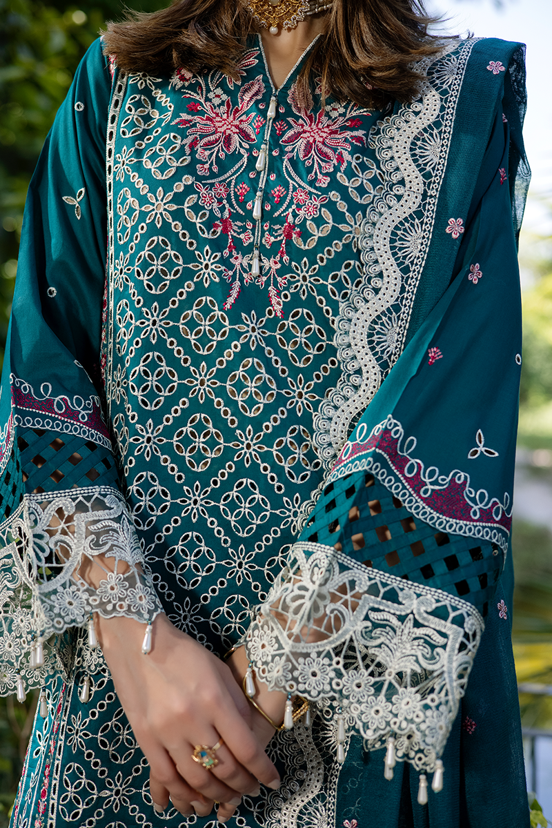 Raeesa Premium | Amani Lawn 26 | AM-006 ZARIA - by Libasekhas - Registered Vendor of : Raeesa Premium - 100% Original Designer Dress