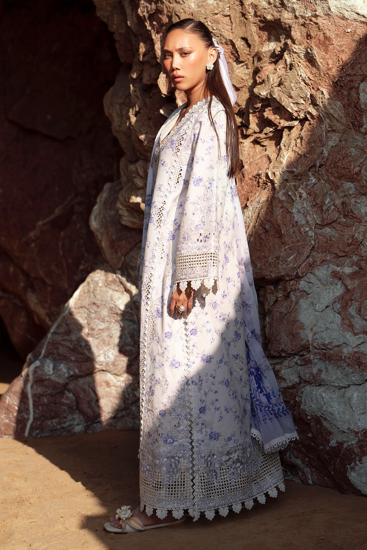 Afrozeh | Summer Together 25 | Zircon - by - Libasekhas UK - Registered Vendor of : Afrozeh - 100% Original Designer Dresss