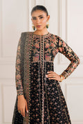 Baroque | Formals Collection | EMBROIDERED CHIFFON UF-4156 - by Libasekhas UK - Registered Vendor of : Baroque - 100% Original Designer Dress