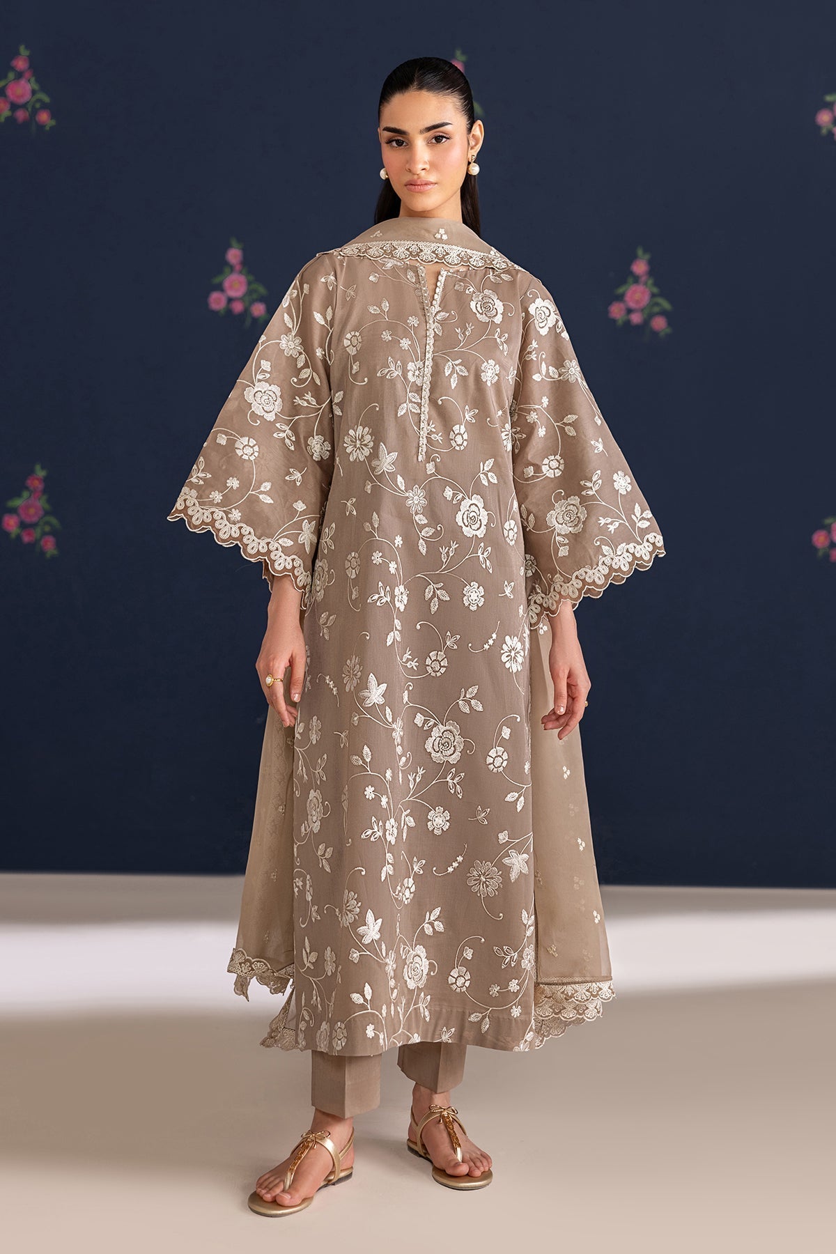 Baroque | Luxury Summer Pret | UF-4467 - by Libasekhas UK - Registered Vendor of : Baroque - 100% Original Designer Dress