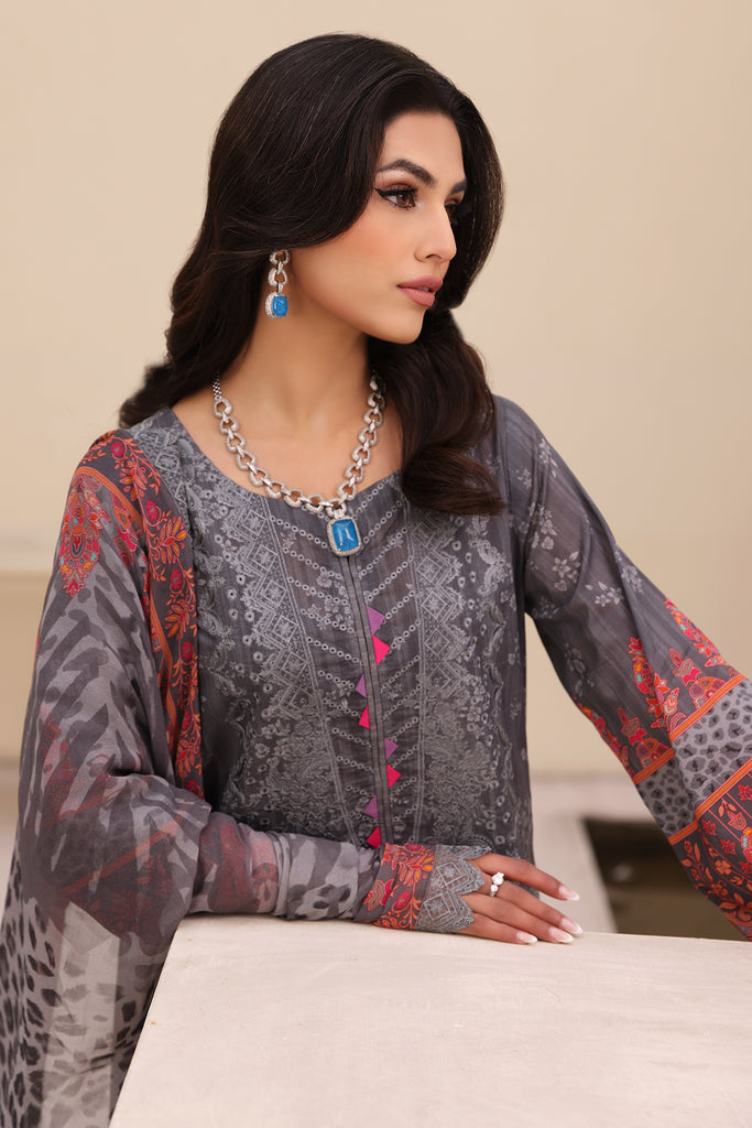 Charizma | Naranji Embroidered Lawn 24 | CN4-006 - Luxury -  Libasekhas