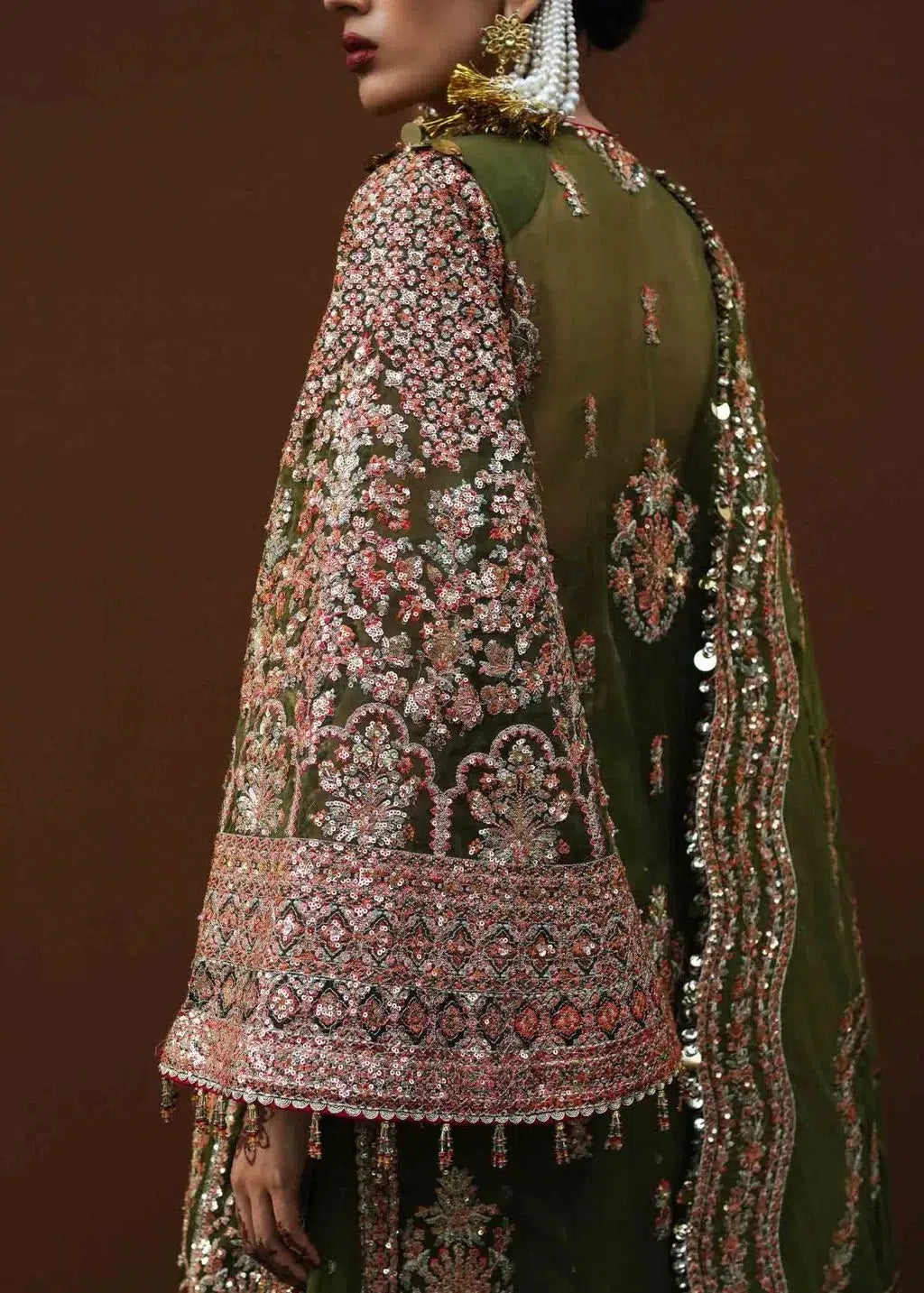 Hussain Rehar | Zaib un Nisa 23 | Zaitoon - by - Libasekhas UK - Registered Vendor of : Hussain Rehar - 100% Original Designer Dresss