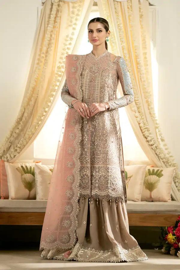 Qalamkar | Dilnaz Wedding Formals | DN-08 INAYAA - by - Libasekhas UK - Registered Vendor of : Qalamkar - 100% Original Designer Dresss