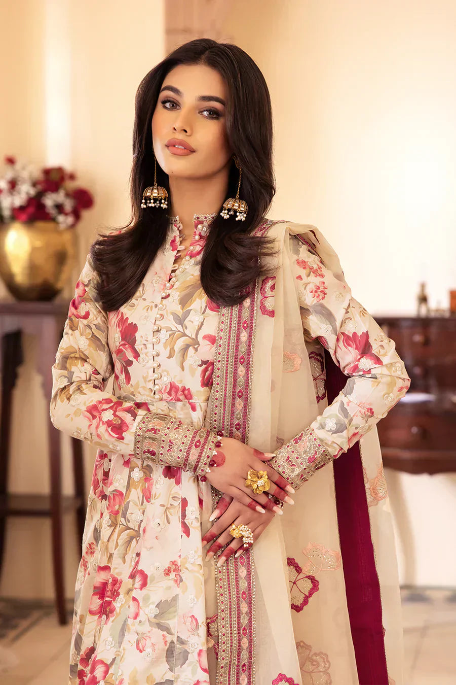 Iznik | Nani Ka Ghar | NKG-05 - by - Libasekhas UK - Registered Vendor of : Iznik - 100% Original Designer Dresss