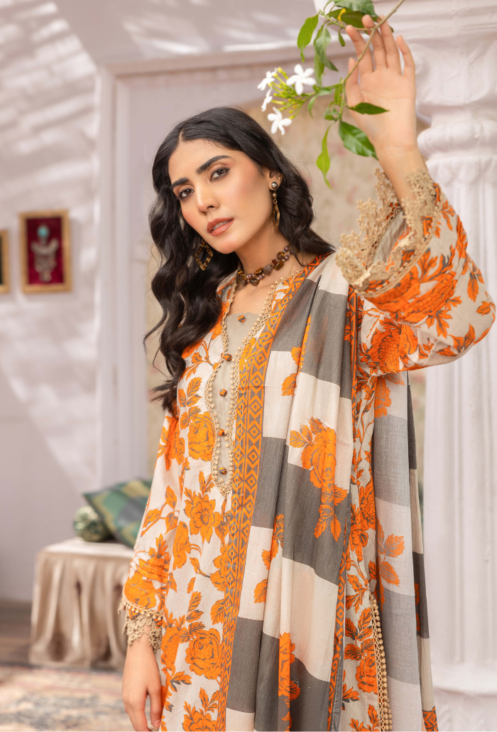 Humdum | Rang e Noor SS 24 | D06 - by - Libasekhas UK - Registered Vendor of : HumDum - 100% Original Designer Dresss