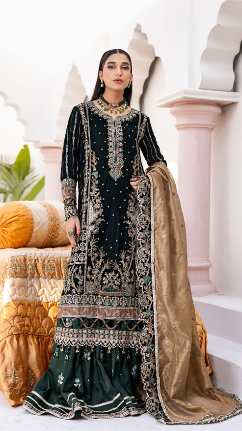 Zebtan | Andaz e Makhmal | ZAM-05 - by - Libasekhas UK - Registered Vendor of : Zebtan - 100% Original Designer Dresss