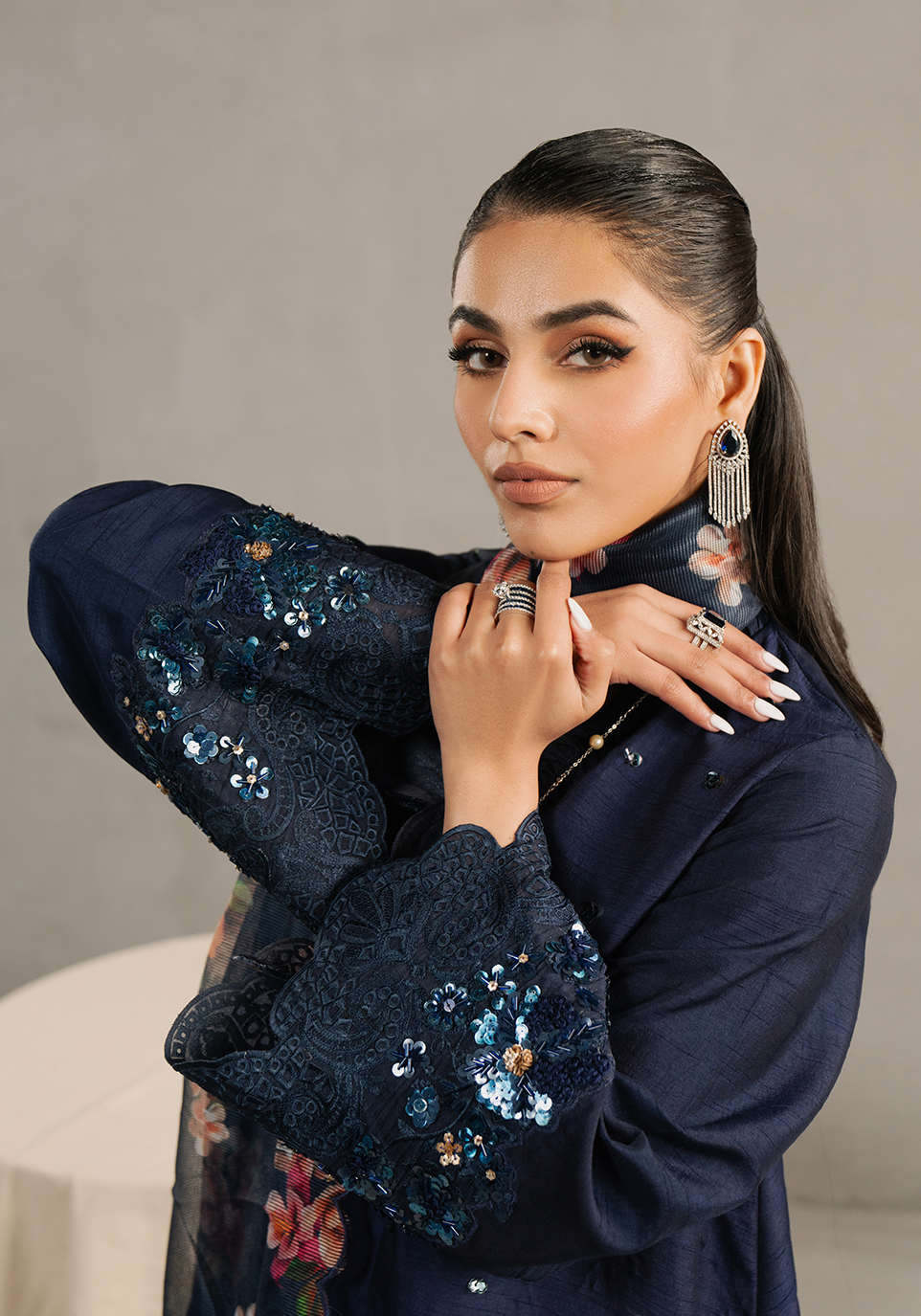 Zarqash | Silk Edit | ZQS 001 AMAYA - by - Libasekhas UK - Registered Vendor of : Zarqash - 100% Original Designer Dresss