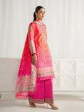 Gulaal | Aira Printed Silk | Marigold Dusk - by Libasekhas UK - Registered Vendor of : Gulaal - 100% Original Designer Dress