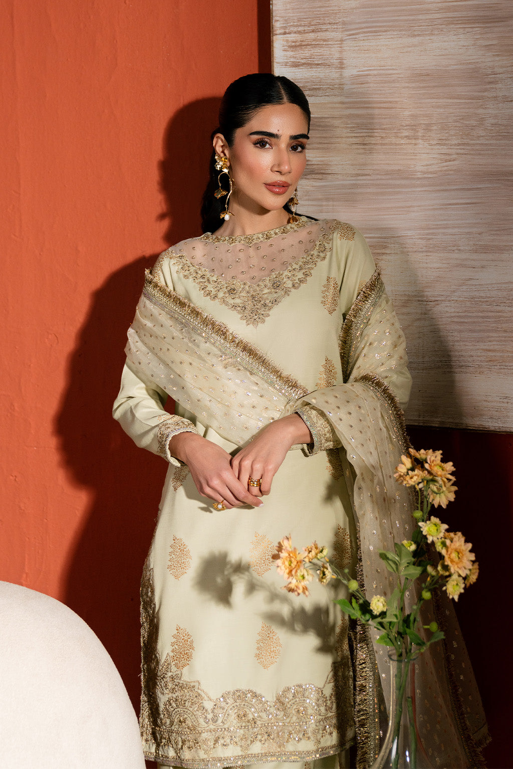 Neeshay | Raw Silk | RTW-RS-04 - by Libasekhas UK - Registered Vendor of : Neeshay - 100% Original Designer Dress
