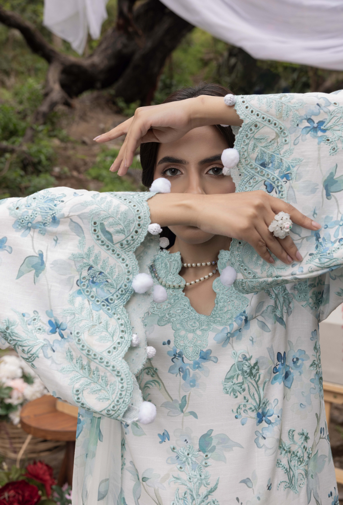Humdum | Eden Garden 25 | Eden Garden - D05 - by - Libasekhas UK - Registered Vendor of : Humdum - 100% Original Designer Dresss