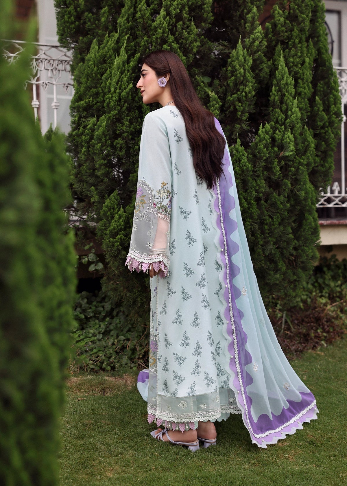 Sardinia | Embroidered Lawn Edit 26 | Misty Morning - by Libasekhas UK - Registered Vendor of : Sardinia - 100% Original Designer Dress