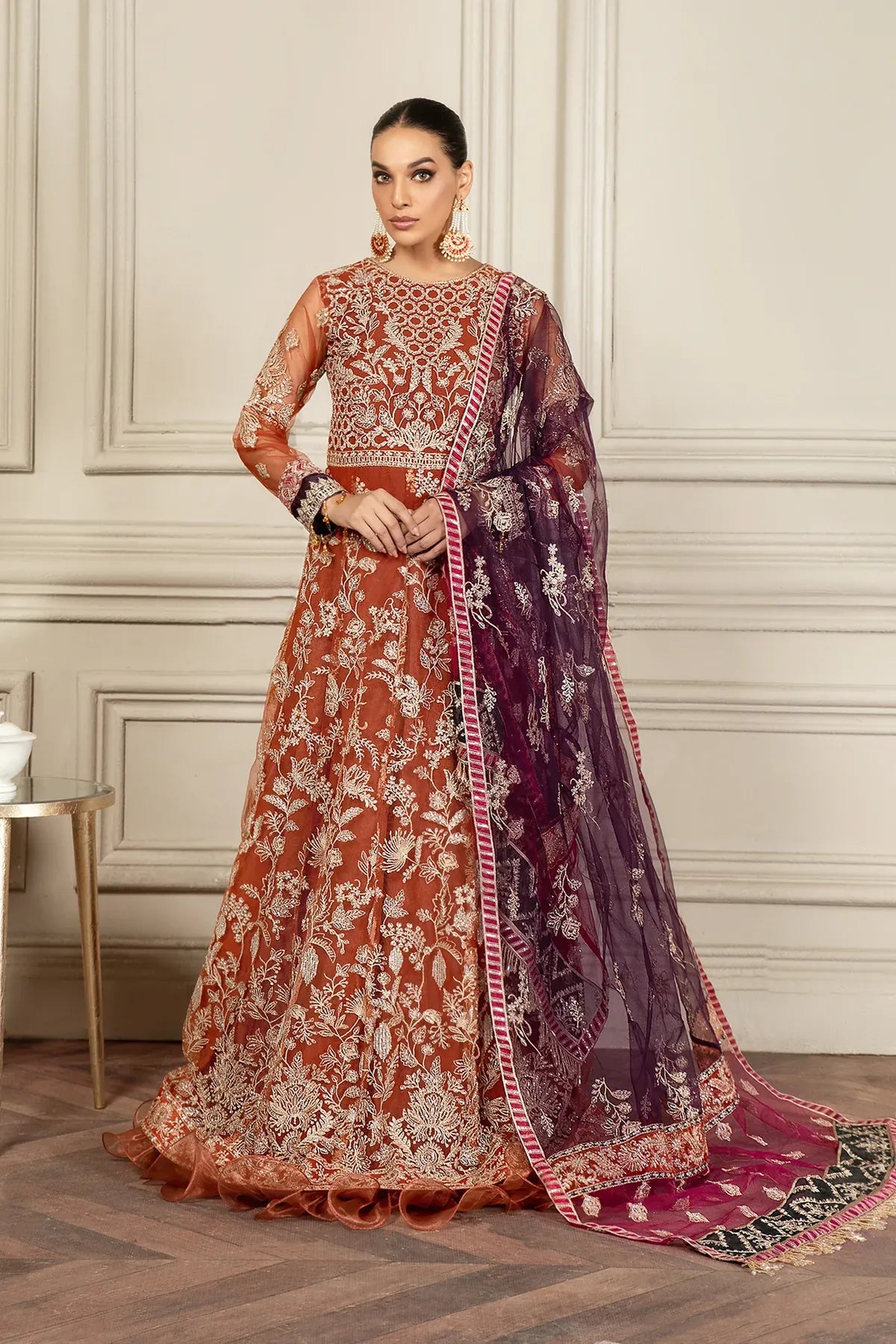 Zarif | Mehroz Formals | AMBER - by - Libasekhas UK - Registered Vendor of : Zarif - 100% Original Designer Dresss